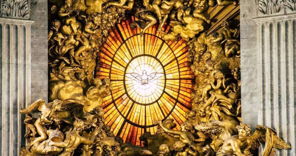 El Baldaquino y Altar del Bernini