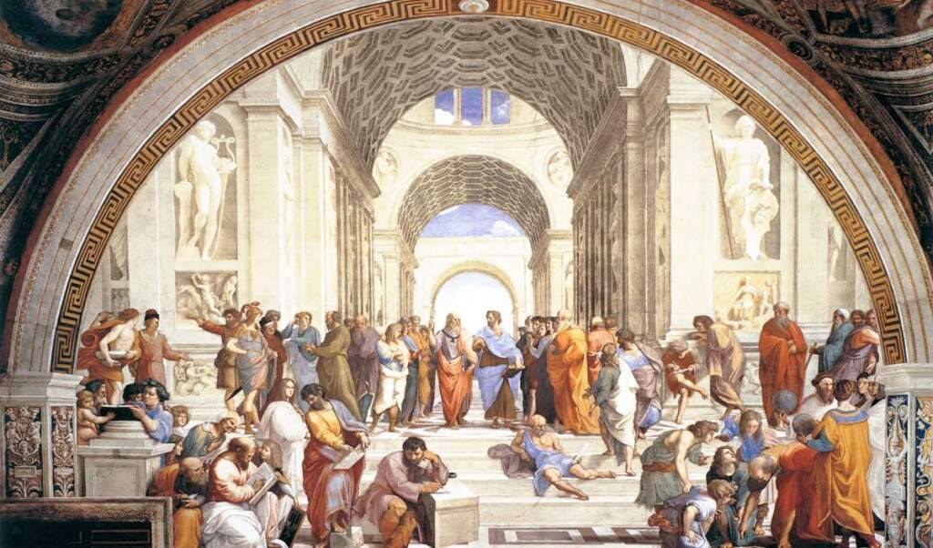 La Escuela de Atenas