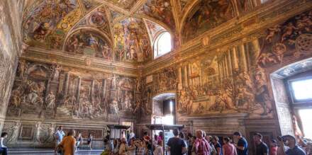 Les chambres de Raphaël aux Musées du Vatican