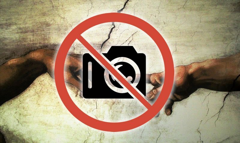 No se pueden tomar fotos