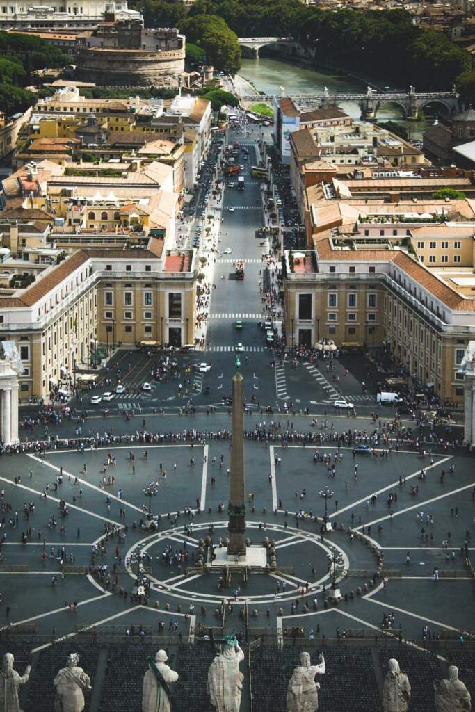 Vista desde la cúpula de San Pedro